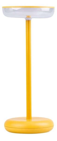 Kanlux 37314 - Lampada ricaricabile dimmerabile a LED FLUXY LED/1,7W/1800 mAh IP44 gialla