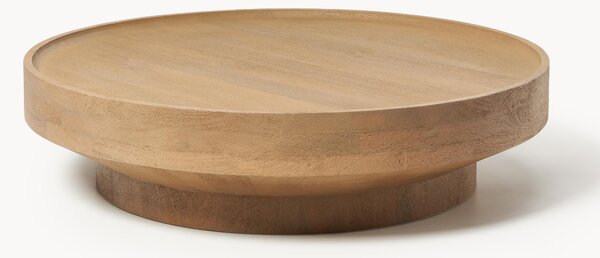 Tavolino rotondo XL in legno di mango Benno