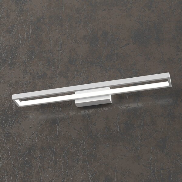 Applique Moderna Four Squares Alluminio Bianco Led 40W