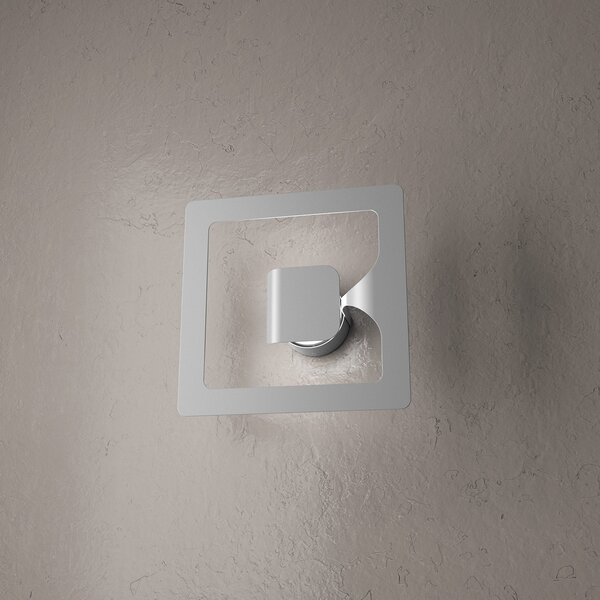 Applique Moderna Gasoline Metallo Grigio 1 Luce Gx53