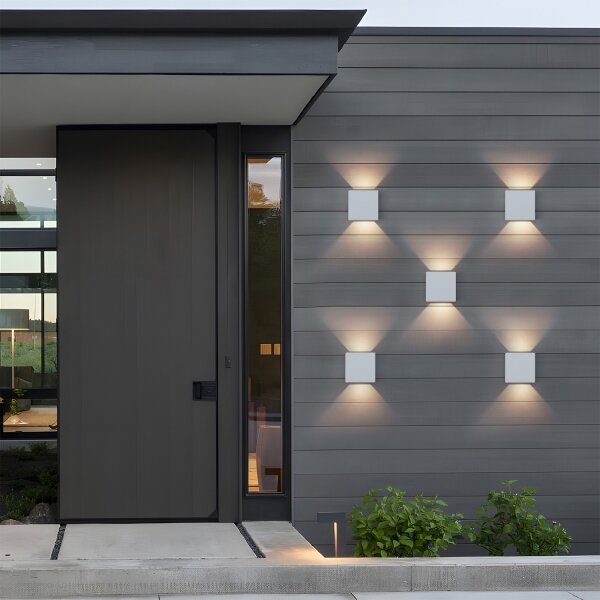Brilagi - Applique da esterno a LED DOUBLERAY LED/6W/230V bianca IP54