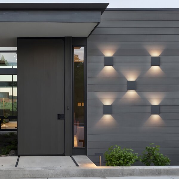 Brilagi - Applique da esterno LED DOUBLERAY LED/6W/230V antracite IP54