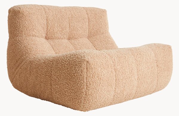 Poltrona lounge in teddy fatta a mano Lazy