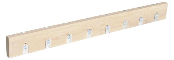 Attaccapanni in legno di quercia laccato opaco con 8 ganci Confetti - Rowico