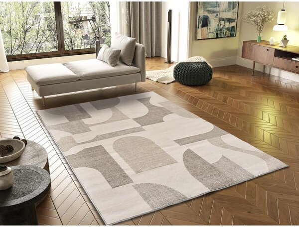 Tappeto beige e crema 120x170 cm Verona - Universal