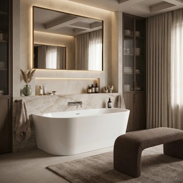 Vasca Bagno A Parete CAPRI 170cm