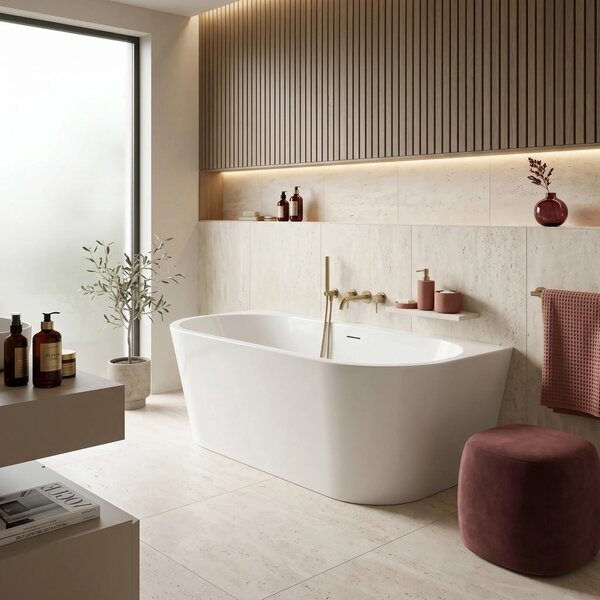 Vasca Bagno A Parete CAPRI 170cm