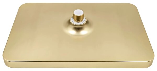 Soffione doccia rettangolare REA JS-032 Brushed Gold