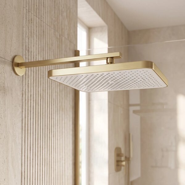 Soffione doccia rettangolare REA JS-032 Brushed Gold