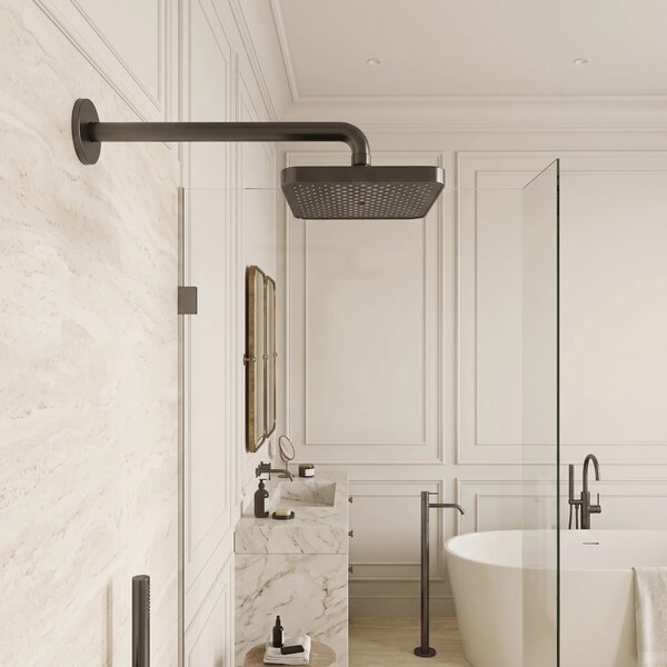 Soffione doccia rettangolare REA JS-032 Titan
