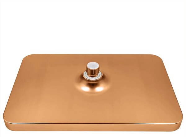 Soffione doccia rettangolare REA JS-032 Brushed Copper