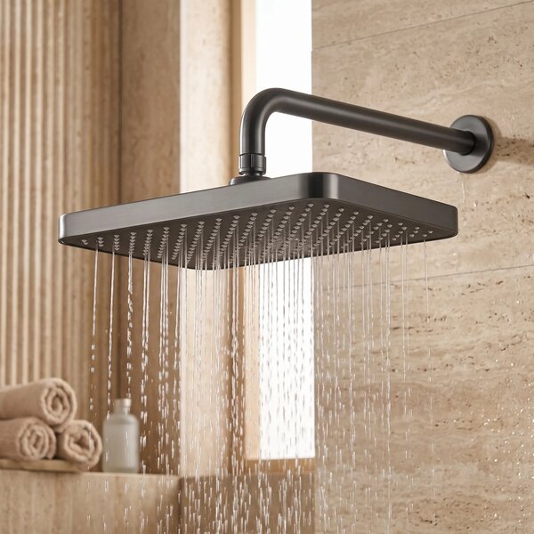 Soffione doccia rettangolare REA JS-032 Titan