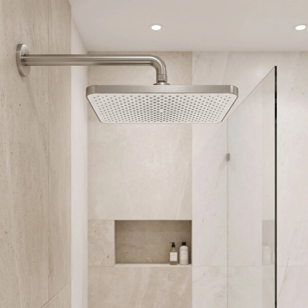 Soffione doccia rettangolare REA JS-032 Brushed Nickel