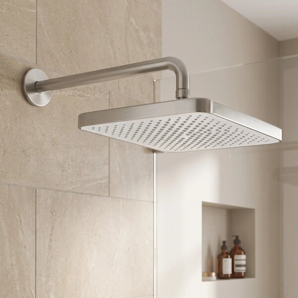 Soffione doccia rettangolare REA JS-032 Brushed Nickel