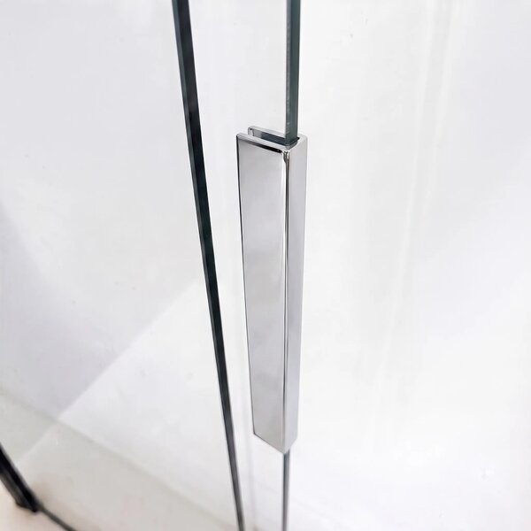 Schermo vasca scorrevole REA Dario Chrome 80