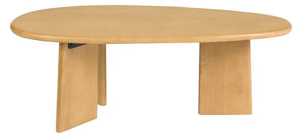 Tavolino da salotto di design in legno massello di mango L100 cm WONKA