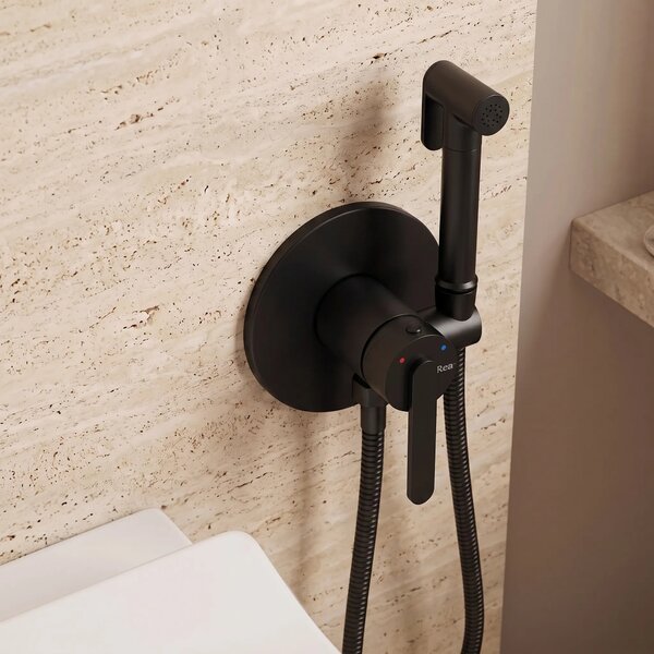 Rubinetto bidet Rea Ontario Black