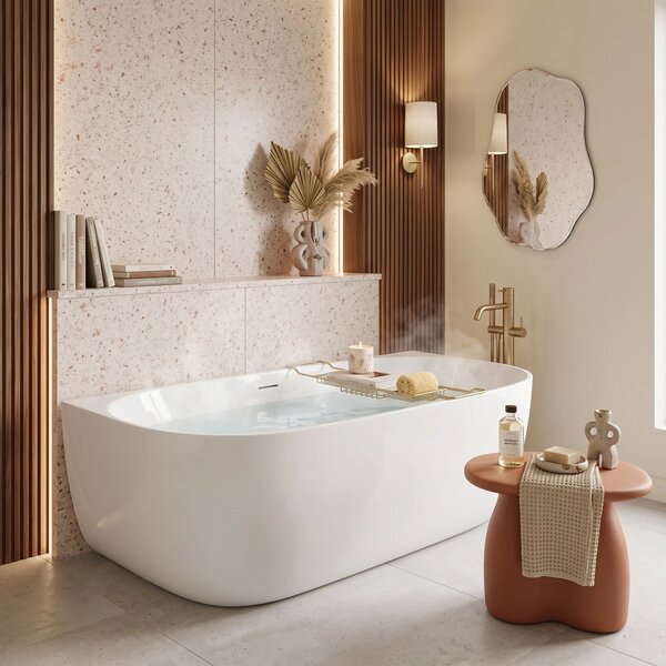 Vasca Bagno A Parete Rea Eris 170cm