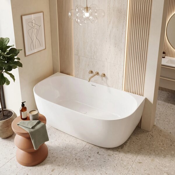 Vasca Bagno A Parete Rea Eris 170cm