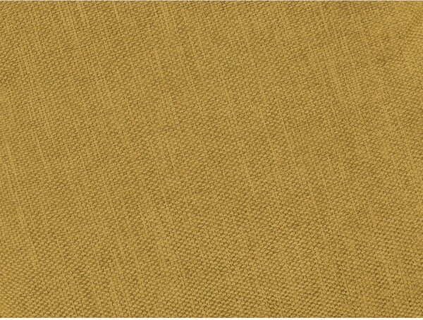 Divano angolare color senape allungabile e con contenitore (penisola a destra/chaise lounge) con rivestimento in ciniglia Fuji – Bobochic Paris