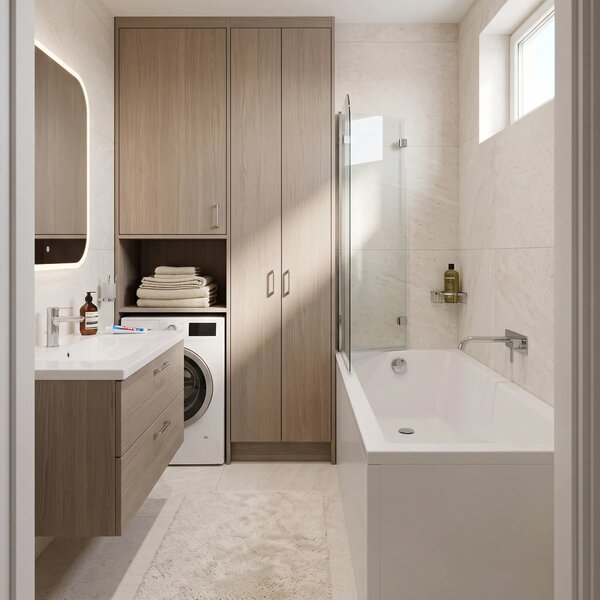 Vasca da bagno acrilica da incasso Rea Catania 180