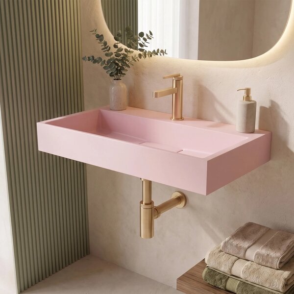 Lavabo in conglomerato GOYA PINK 60CM
