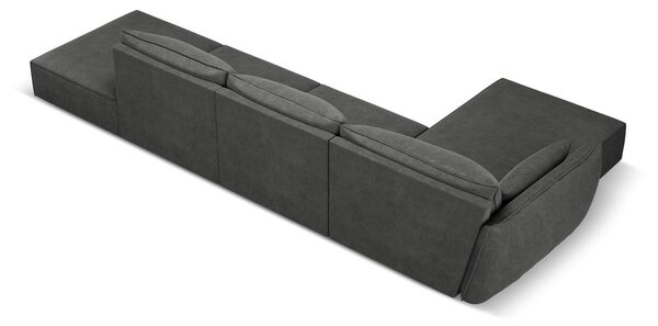 Divano angolare grigio (angolo sinistro) Vanda - Mazzini Sofas