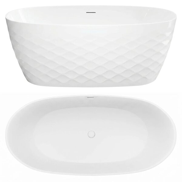Vasca da bagno freestanding in acrilico GAJA 170