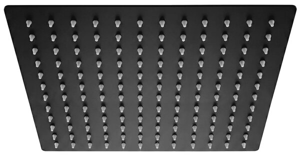 Soffione doccia quadrato REA JS-P015B 30cm Black