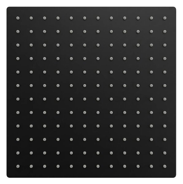 Soffione doccia quadrato REA JS-P015B 30cm Black