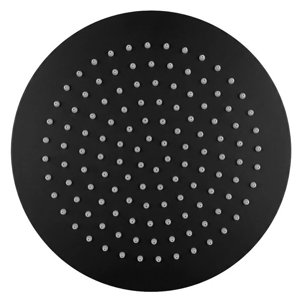 Soffione doccia rotondo REA JS-P014B 25cm Black