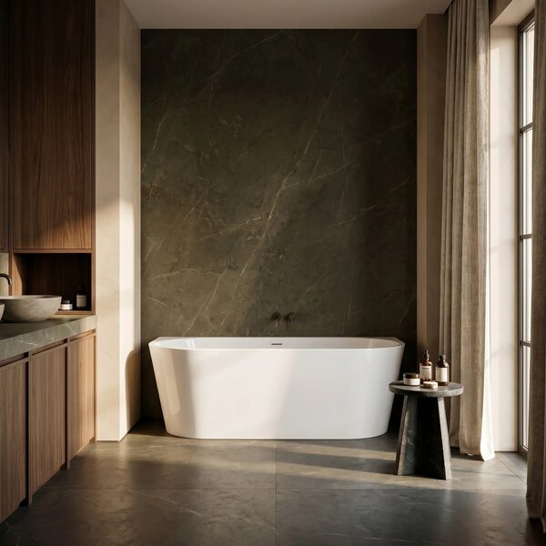 Vasca Bagno A Parete Rea Capri 180cm