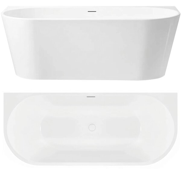 Vasca Bagno A Parete Rea Capri 180cm