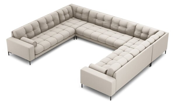 Divano angolare a U beige Bali - Cosmopolitan Design