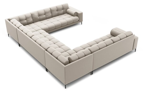 Divano angolare a U beige Bali - Cosmopolitan Design