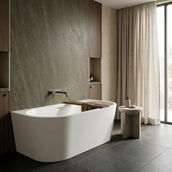 Vasca Bagno A Parete Rea Capri 180cm