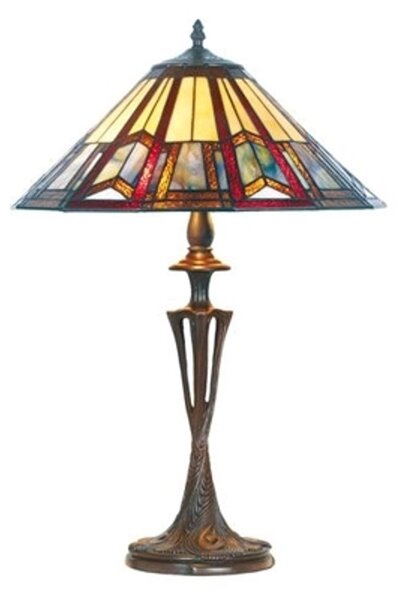 Artistar Lampada da tavolo Lillie in stile Tiffany