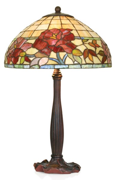 Artistar Lampada da tavolo fatta a mano Esmee in stile Tiffany