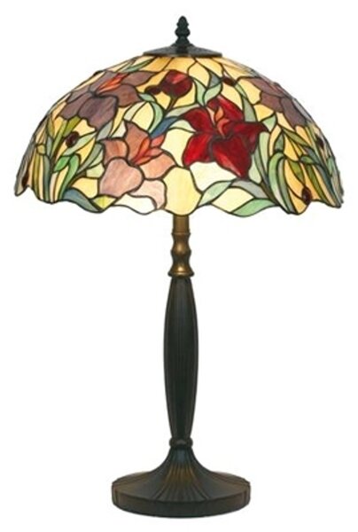 Artistar Lampada da tavolo floreale ATHINA, fatta a mano 62 cm