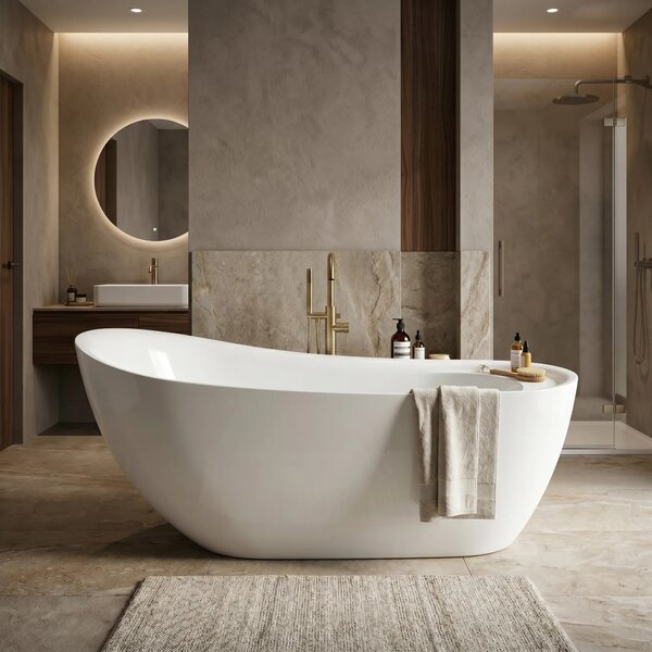 Vasca da bagno freestanding Rea Orte 170