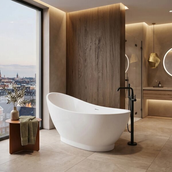 Vasca da bagno freestanding Rea Sorento 180