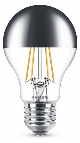 Lampadina LED con calotta sferica a specchio Philips A60 E27/5,5W/230V  2700K