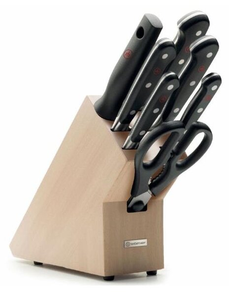 Wüsthof - Set di coltelli da cucina in un supporto CLASSIC 8 pezzi beige