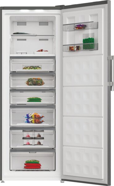 Whirlpool Congelatore a Cassetti Verticale 404 Litri Classe C Capacit di Congelamento 20 kg/24h No Frost colore Inox - WHFF 6404 X6E