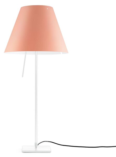 Luceplan Costanza da tavolo D13if bianco/rosa