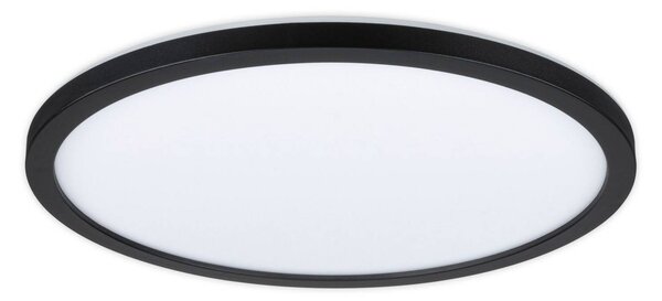 Paulmann Plafoniera a LED Atria Shine, Nero, Soggiorno / Sala da pranzo, Plastica, Moderno, Plafoniera LED