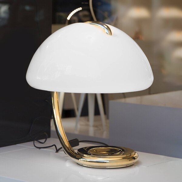 Martinelli Luce Serpente - lampada da tavolo, oro