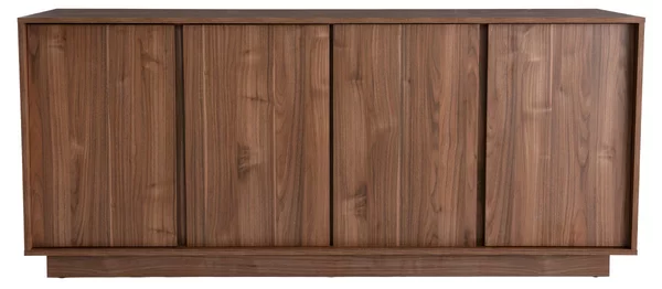 Credenza di design effetto noce L180 cm COMO