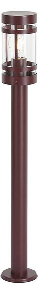 Lampada da esterno moderna rosso scuro 80cm IP44 - Gleam