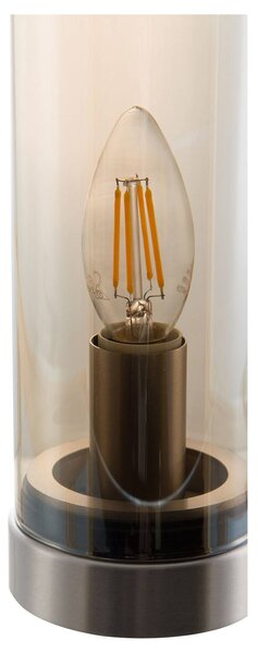 NOWA GmbH Lampada da tavolo in vetro di bottiglia, ambra